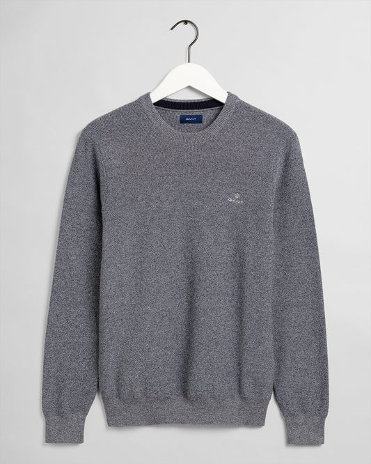 Sweter męski z okrągłym dekoltem