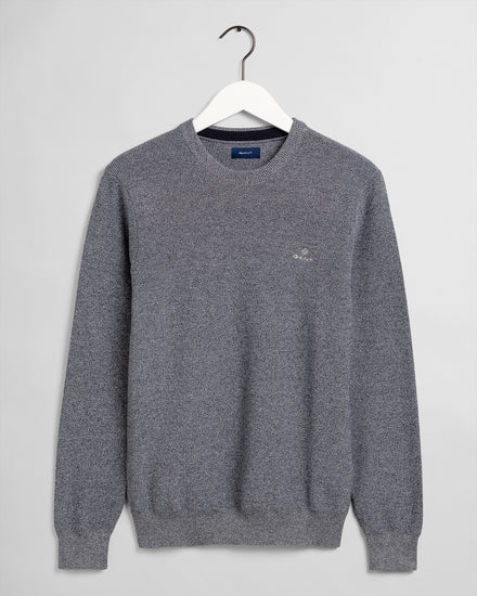 Sweter męski z okrągłym dekoltem