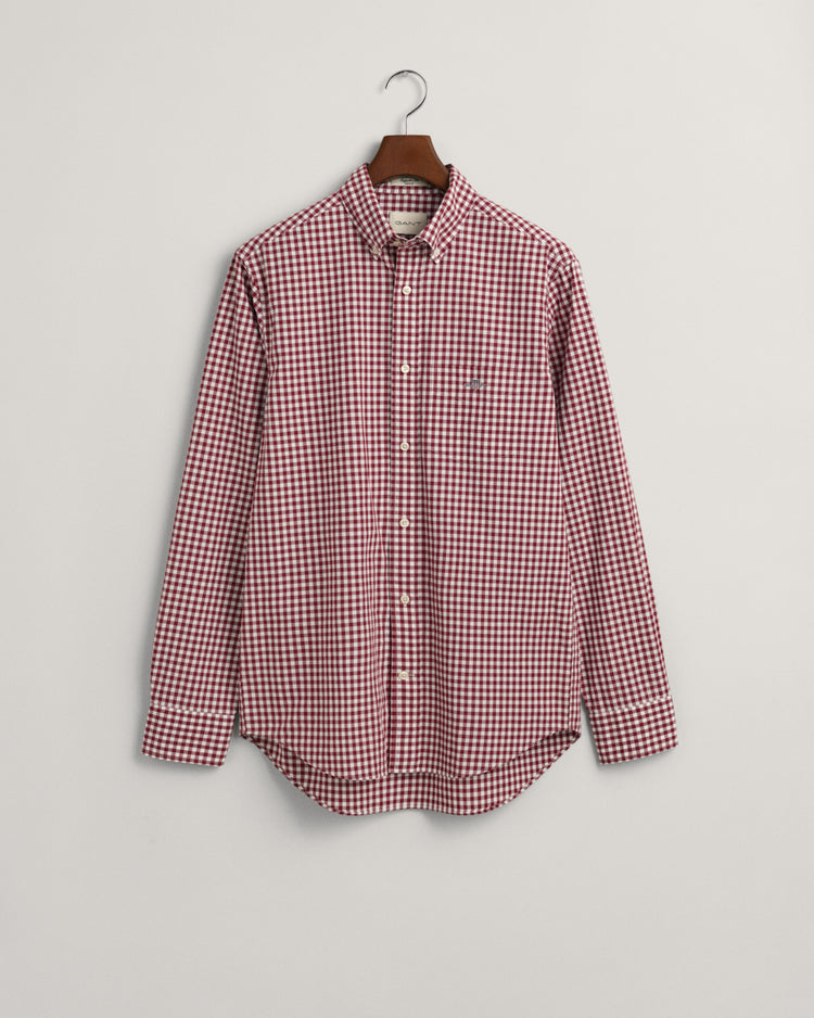 Koszula z popeliny Gingham regular fit