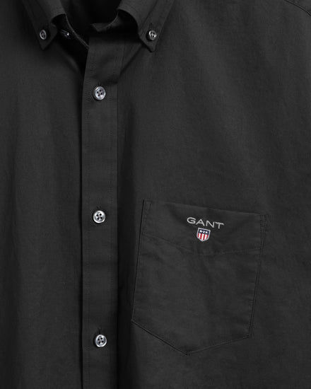 Koszula z popeliny z krótkim rękawem regular fit