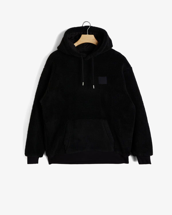 Bluza męska z kapturem relaxed fit czarna