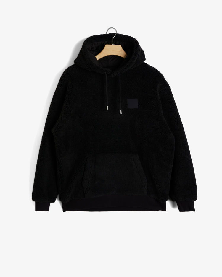 Bluza męska z kapturem relaxed fit czarna