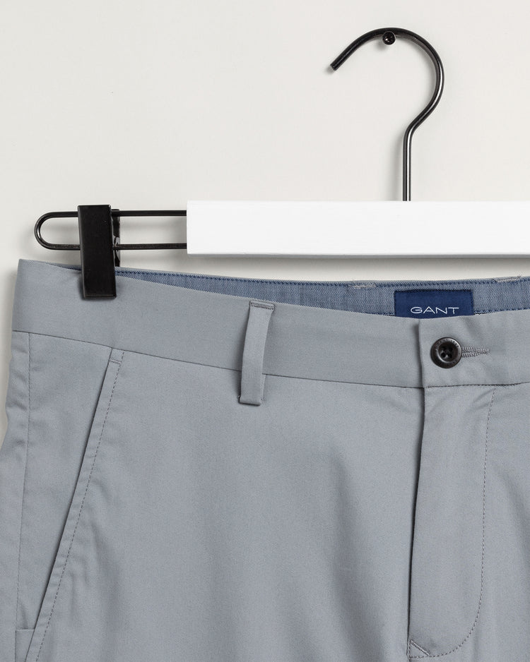 Szorty męskie slim fit szare