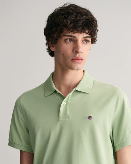 Koszulka polo regular fit z piki