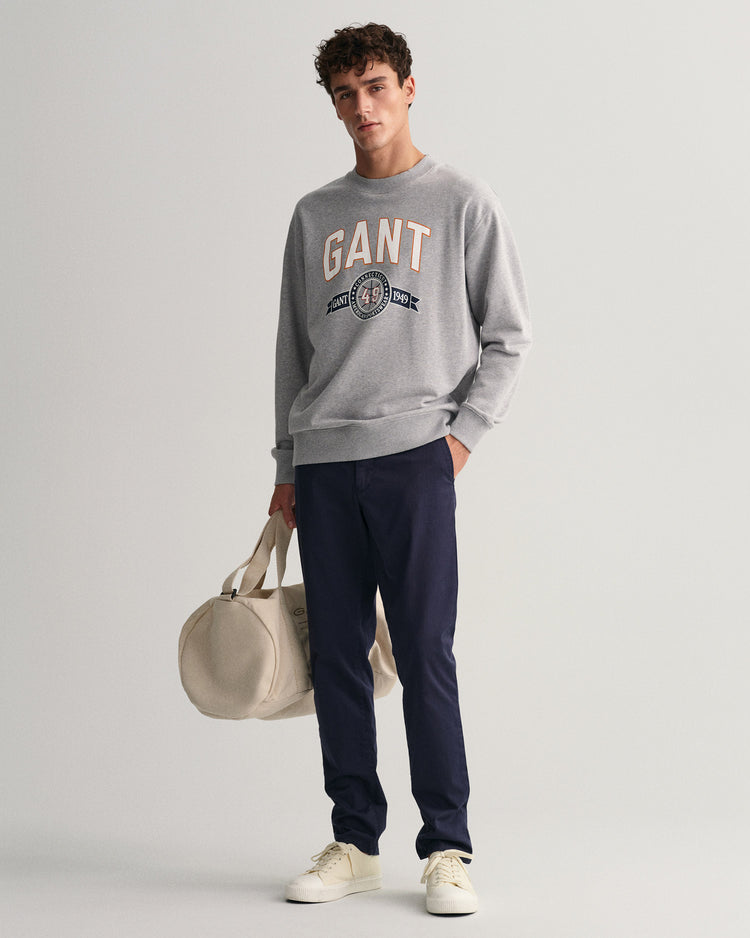 Spodnie męskie slim fit granatowe