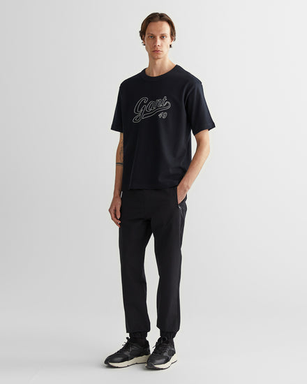 Spodnie męskie regular fit czarne