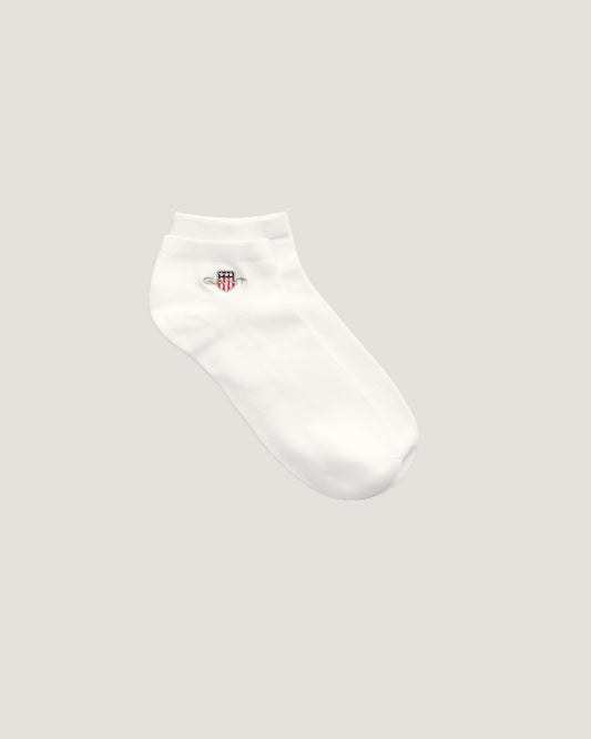 Skarpetki męskie z nadrukiem białe