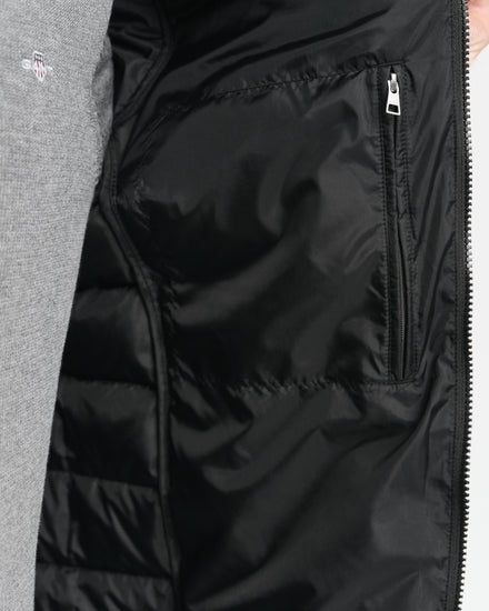 Kurtki męskie z kołnierzem ze stójką regular fit czarne