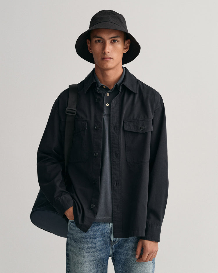 Czapka z daszkiem męska czarna