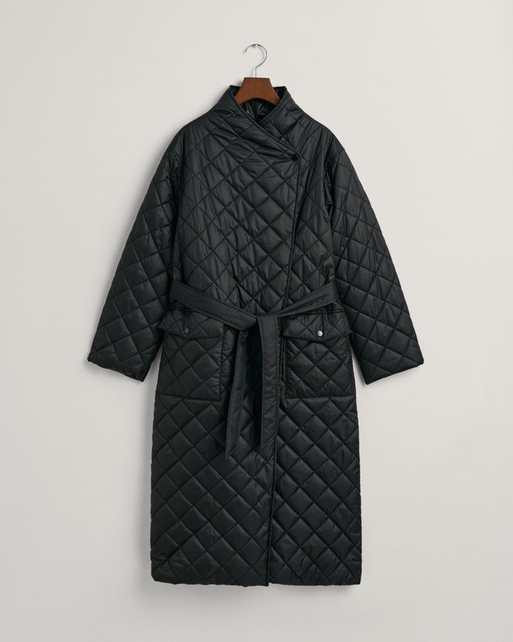 Kurtka damska ze stójką z długim rękawem relaxed fit czarna