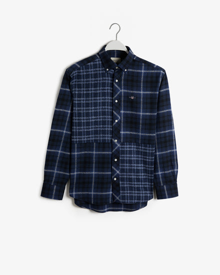 Męska koszula w kratkę