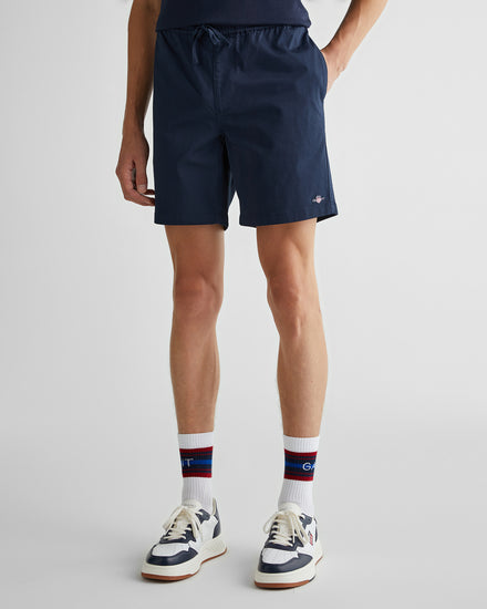 Szorty męskie regular fit granatowe