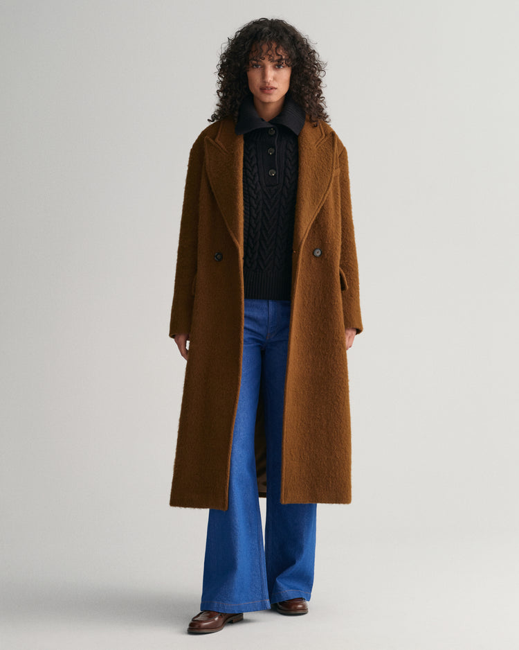 Sweter damski zapinany na guziki z długim rękawem czarny