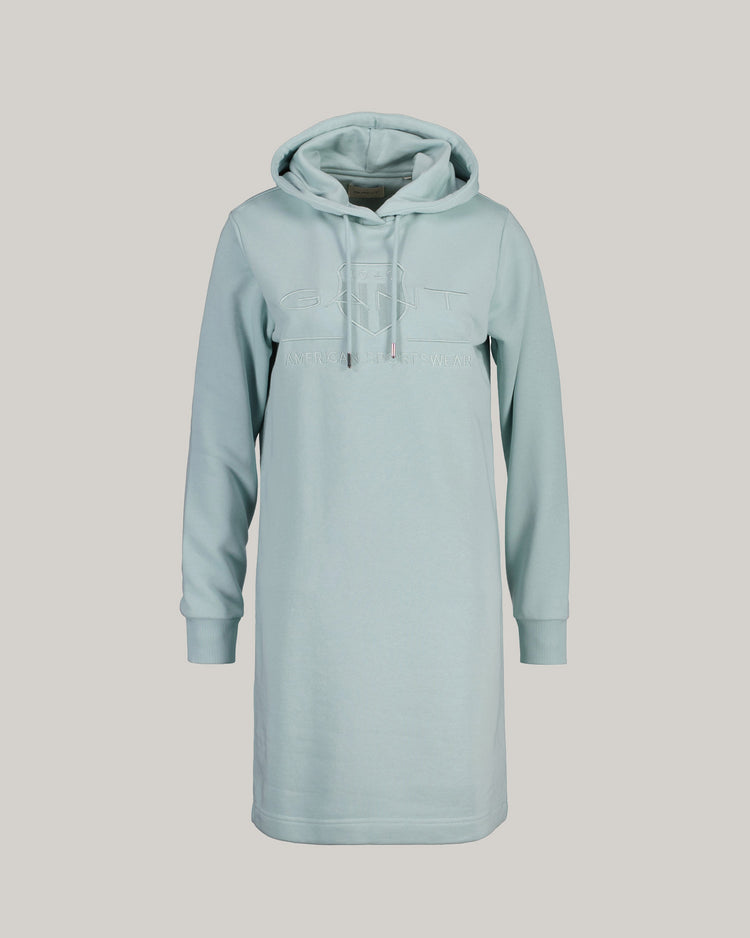 Sukienka z kapturem tonal