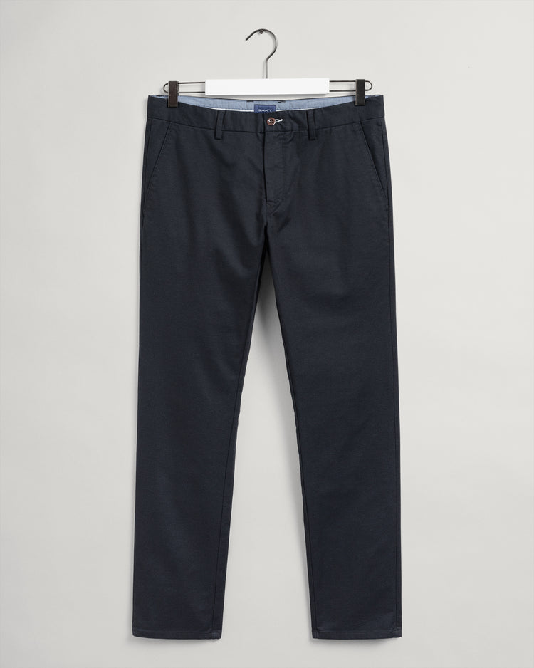 Spodnie męskie slim fit czarne