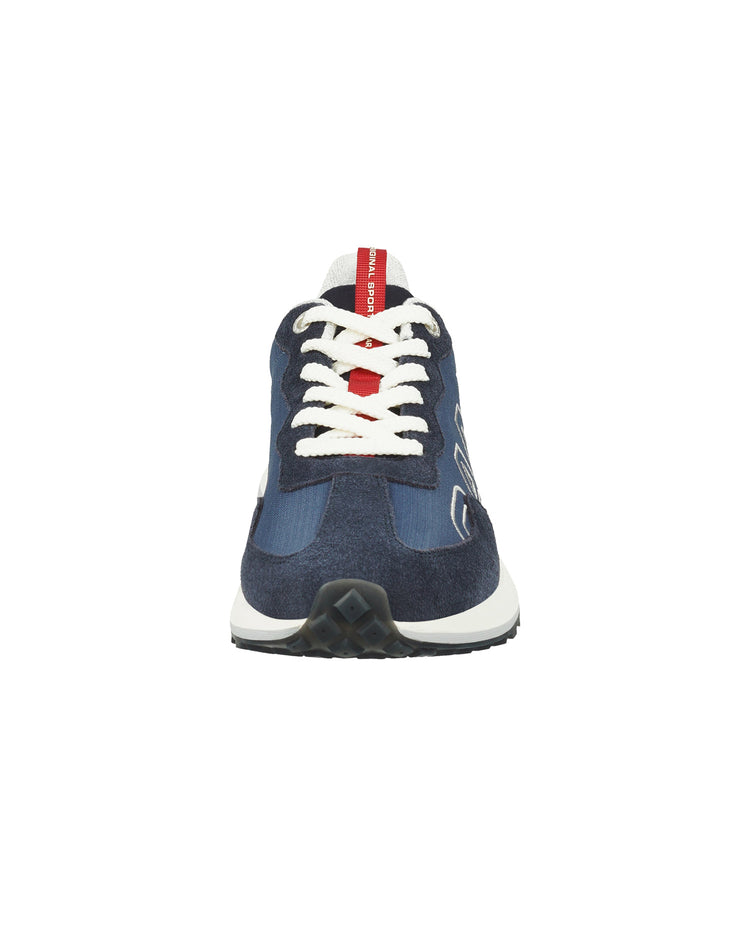 Męskie granatowe sneakersy