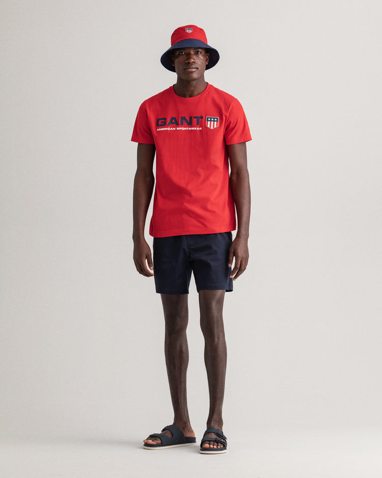 Męski T-shirt z motywem Retro