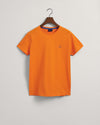 Bawełniany t-shirt męski okrągły kołnierzyk regular fit