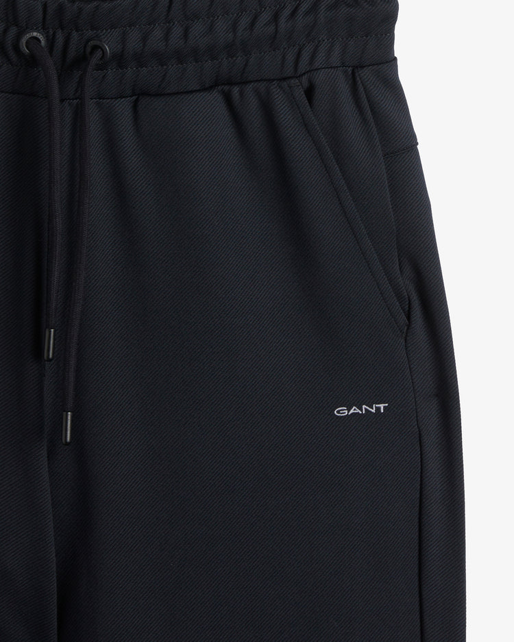 Męskie spodnie dresowe z tkaniny mieszanej