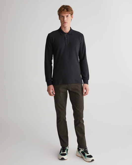 Spodnie męskie regular fit zielone