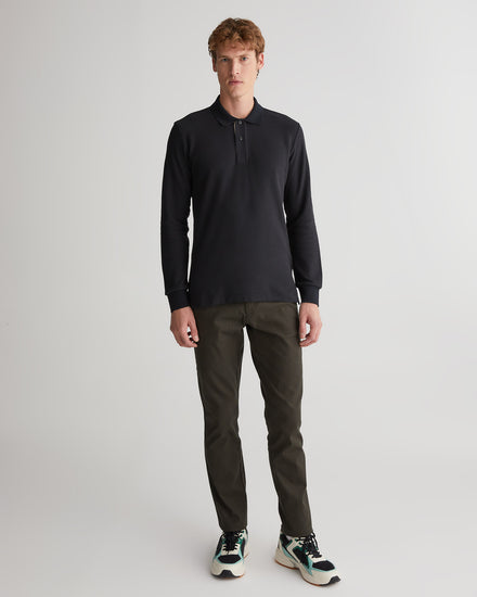 Spodnie męskie regular fit zielone