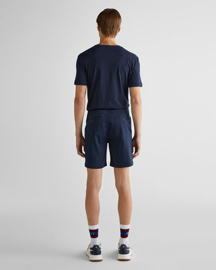 Szorty męskie regular fit granatowe