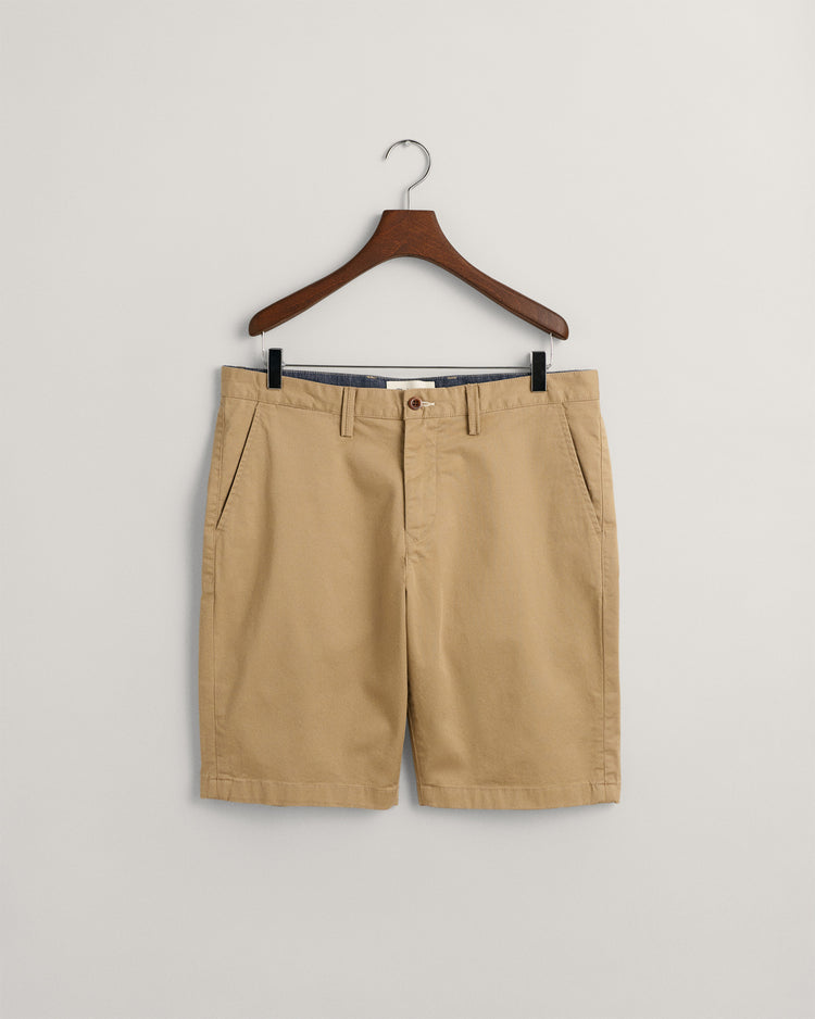 Szorty męskie relaxed fit beżowe