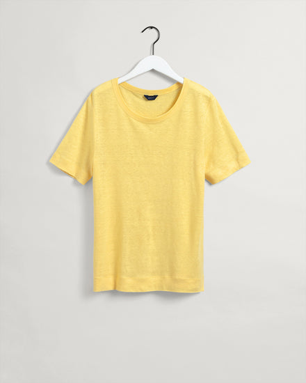 Damski t-shirt lniany