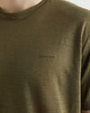 T-shirt męski z krótkim rękawem z okrągłym kołnierzykiem regular fit