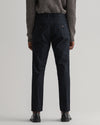 Spodnie męskie slim fit czarne