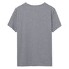 Bawełniany t-shirt męski z nadrukiem okrągły kołnierzyk regular fit
