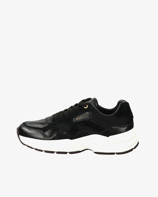 Buty sportowe damskie z nadrukiem czarne