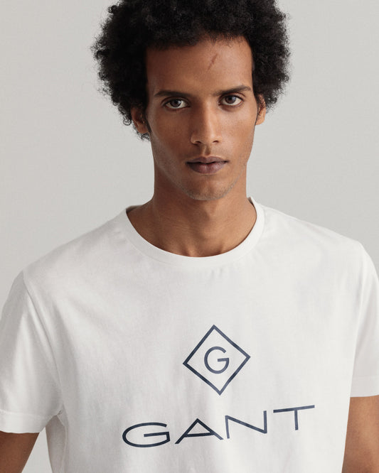 Męski T-shirt z logo