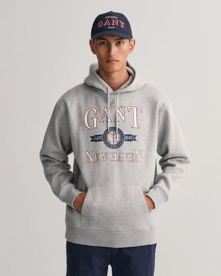 Czapka z daszkiem unisex z nadrukiem granatowa