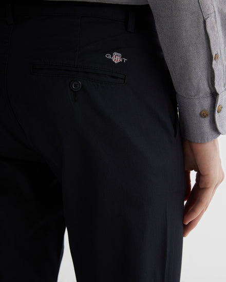 Spodnie męskie regular fit czarne