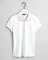 Damskie kremowe polo