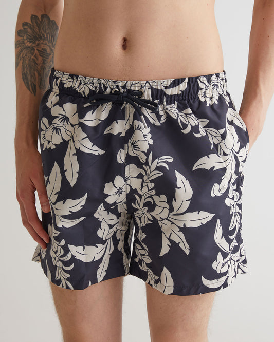 Szorty kąpielowe męskie regular fit granatowe