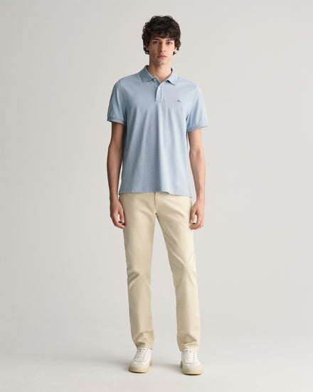 Koszulka polo regular fit z piki