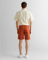 Szorty męskie slim fit pomarańczowe