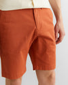 Szorty męskie slim fit pomarańczowe