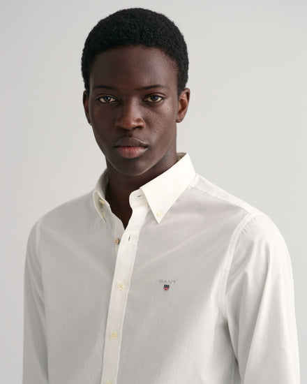 Koszula z popeliny slim fit