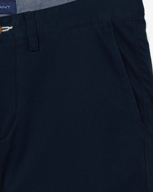 Spodnie męskie regular fit granatowe