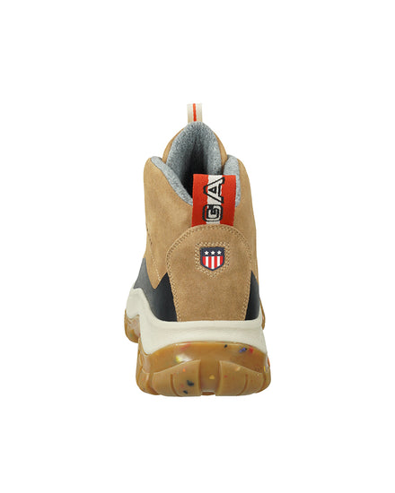 Buty zimowe męskie beżowe