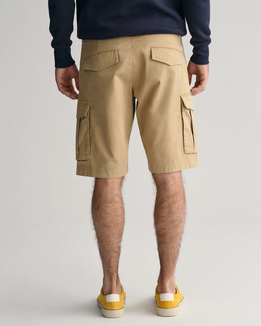 Szorty męskie relaxed fit khaki