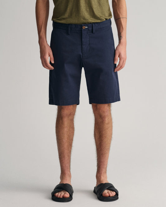 Szorty męskie slim fit granatowe