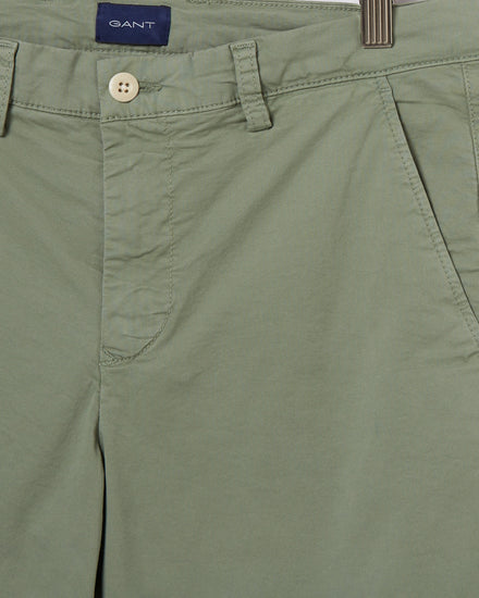 Szorty męskie regular fit zielone