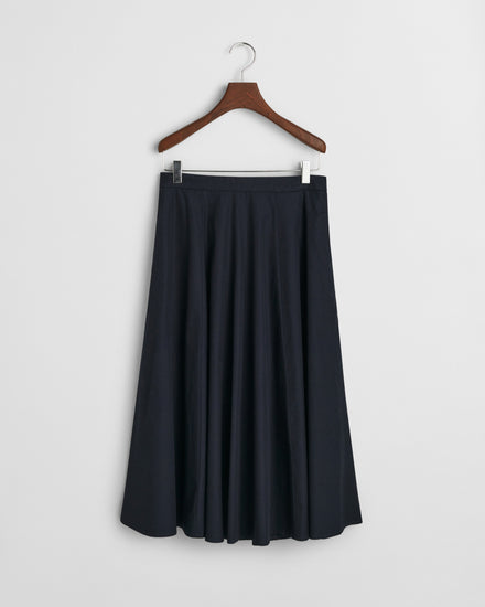 Spódnica damska loose fit granatowa