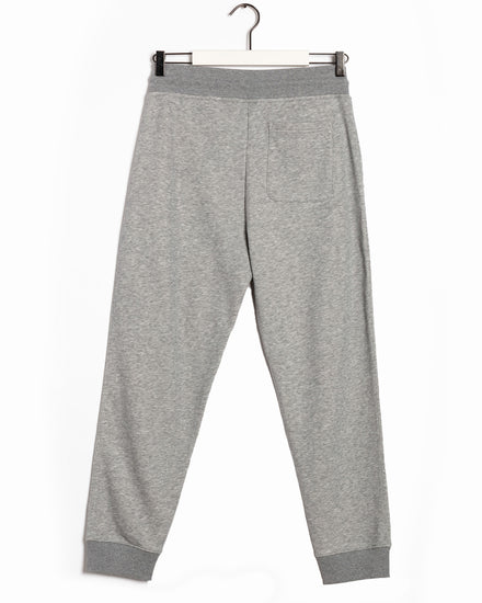 Spodnie dresowe męskie relaxed fit szare