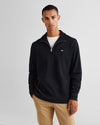 Bawełniana bluza męska z długim rękawem half zip regular fit