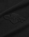 Męski bawełniany t-shirt regular fit z tonalnym logo